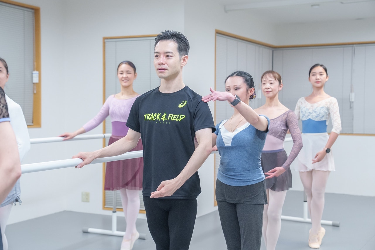 男性も踊れるバレエスタジオ